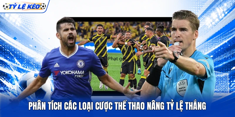 Phân tích các loại cược thể thao nâng tỷ lệ thắng.