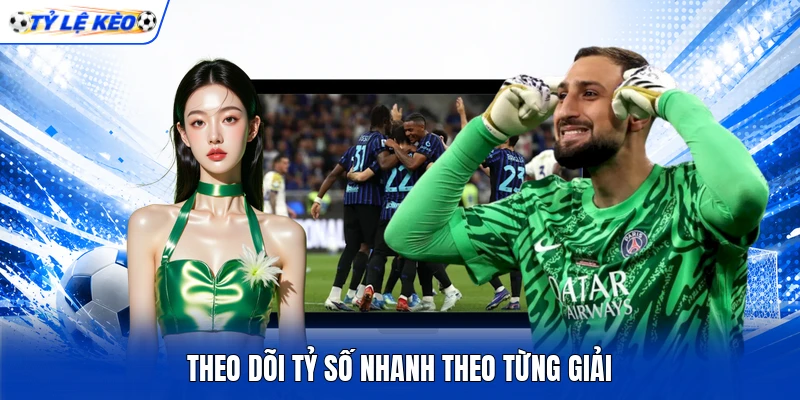 Theo dõi tỷ số nhanh theo từng giải
